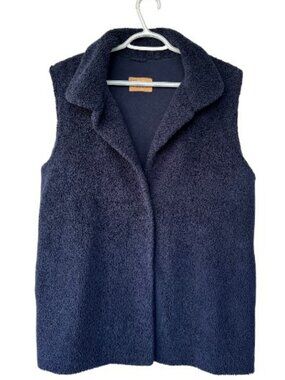 Jockey sherpa vest navy blue unisex size M